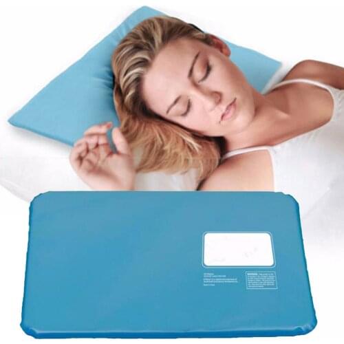 Cooling Pillow Summer Ice-cool Sleep Pillow Orthopedic Soft Health Care Neck Pillow Home Bedding Therapy Insert Sleeping Aid Pad