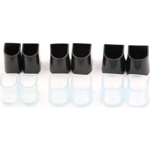 Latin Dance Shoes Transparent Shoe Covers Cap Shoe Care Hard Wearing High Heeler Wedding Heel Protectors Stoppers 3 Sizes 1 Pair