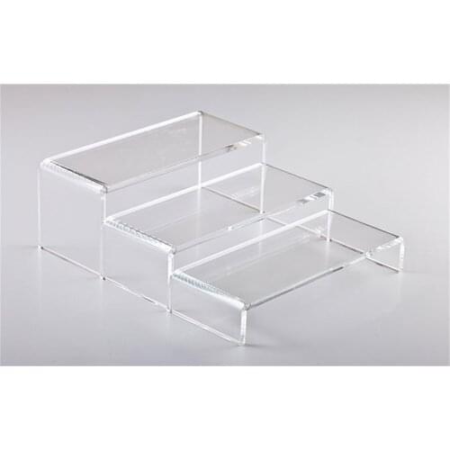 Clear Acrylic Display Stand Multi-functional Shoe Storage Rack Shoe Label Rack Bag Watch Cosmetics Sign Holder