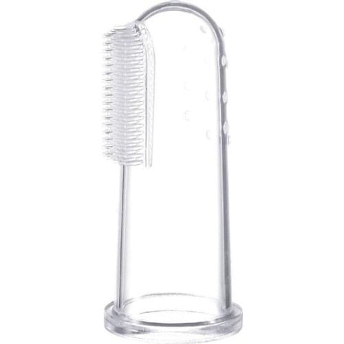 Silicon Toothbrush Baby Finger Toothbrush Children Teeth Clean Soft Silicone Infant Tooth Brush Rubber Cleaning Baby Brush