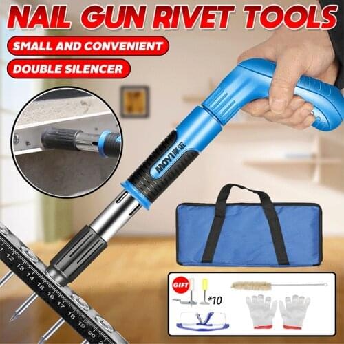 Electric Steel Nailer Guns Rechargable Cordless Staple Gun Furniture Tacker Gun for Frame Woodworking Tools Home DIY Power Tools