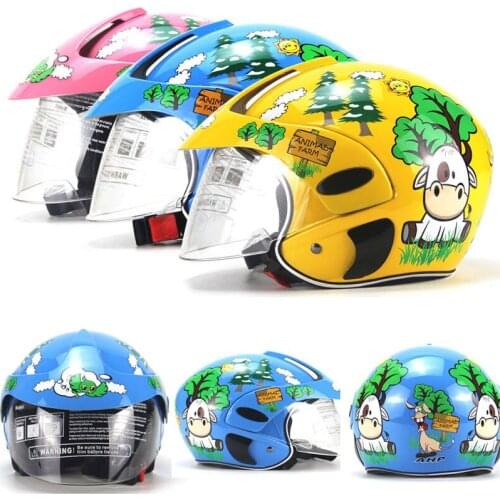 Children Bike Helmet Full Face Outdoor Camping Hiking Riding Helmets Kids Skate Boarding Cycling Safety Protective Helmet Unisex