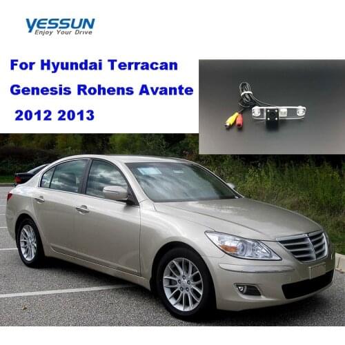 Yessun License palte camera For Hyundai Terracan Genesis Rohens Avante 2012 2013 rear View camera Parking Assistance
