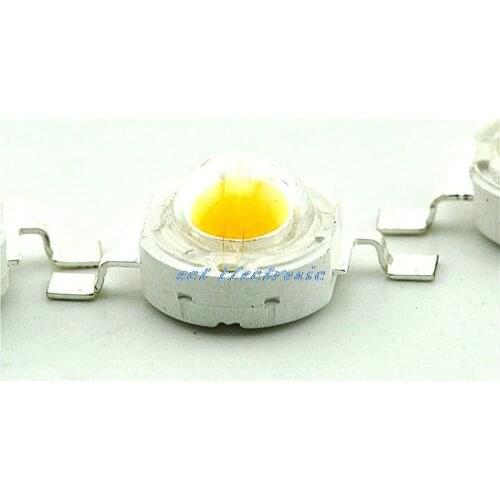 1W yellow high power LED lamp beads astigmatism Lighting LED 70-80LM (10pcs)
