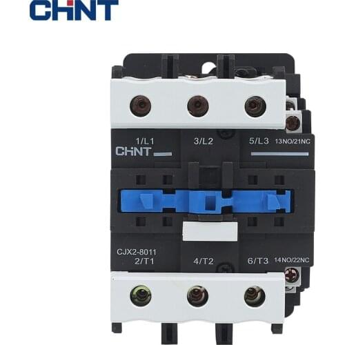 CHNT CJX2 3 poles miniature contactors-motor CJX2-8011(1NO&1NC) 50HZ AC 380V,220V,127V,110V,48V,42V,36V,24V