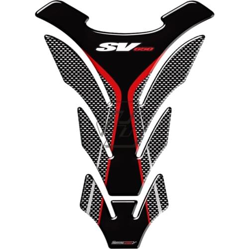 3D Motorcycle Tank Pad Protector Decal Stickers Case for Suzuki SV650 SV650S SV650X SV 650 Tank