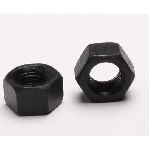 5PCS Cheap 8.8 Hex Nut Hex Nut Surface: Black] a M10 DIN934