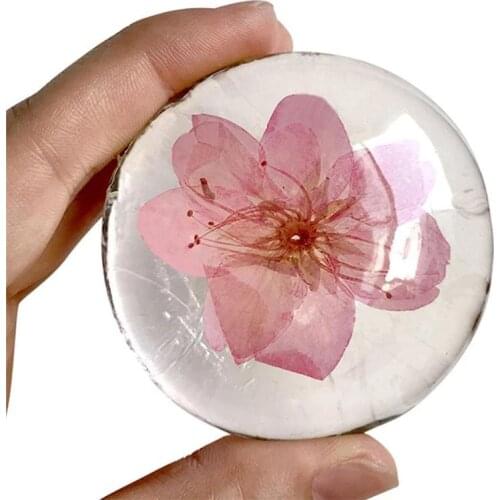 Amino Acid Transparent Flower Soap Face Whitening Moisturizing Oil Control Acne Cleansing Handmade Soap Bath Bubble Salt Balls