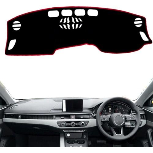 Auto Dashboard Cover Pad Mat Dashmat Dash Interior Sun Shade Instrument Carpet Car Accessories For AUDI A4 A4L 2017 2018 2019