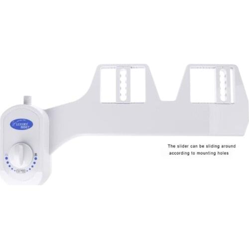 Bidet Sprayer Bidet Toilet Seat Attachment Self Cleaning Single Nozzle Fresh Water Spray Non-Electric L38C