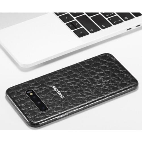 YCSTICKER Luxury Animal Texture Skin for SamsungGalaxy S10 s10Plus 10e Slim Thin Back SkinFull Protective Cover