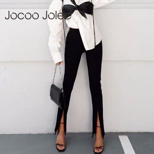 Женские брюки с высокой талией Jocoo Jolee China At AliExpress