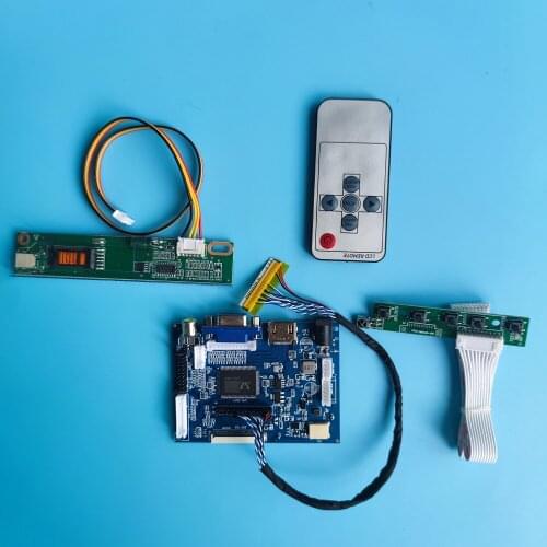 VGA 2AV remote Controller Board kit Work For 15inch 1024×768 LP150X09/LP150X09-A5/A3 LCD Screen LED panel display