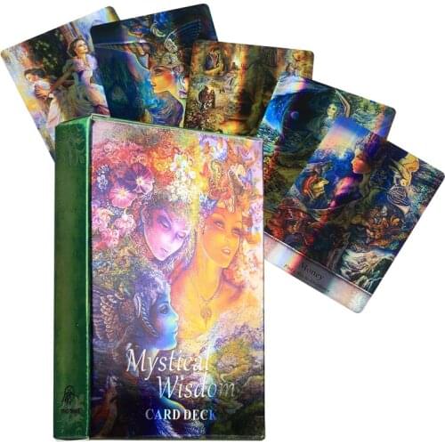 Laser Tarot Card Divination Tarot Card Game Multiplayer Entertainment Solitaire Magic Prop Solitaire Prophecy Tarot