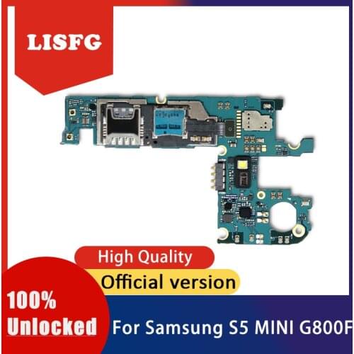LISFG Good Tested For Samsung Galaxy S5 Mini G800F Board Original For Samsung Galaxy S5 Mini G800F Motherboard Mainboard