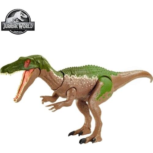 Jurassic World Toy Sound Strike Baryonyx Grim Authentic Texture with Chomping Action Movable Joints Dinosaur Model Toy GVH65