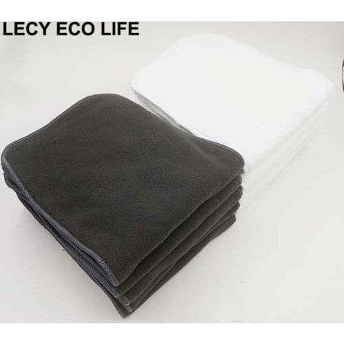 Lecy Eco Life Super absorbent reusable adult cloth diaper insert, 20*49cm washable adult diaper Inconvenience pants liner
