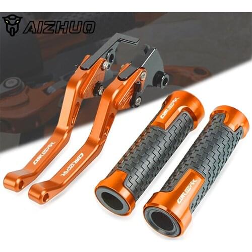 Motorcycle CNC FOR HONDA CBR1000RR 2008-2016 2015 CBR 1000 RR Adjustable Short Brake Clutch Levers Hand Grips Handlebar End