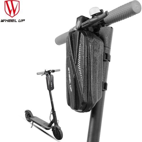 New Bicycle basket Electric Scooter Front bag Rainproof Electric Folding Bike Handle Bag EVA Hard Shell Balance Car Front Bag
