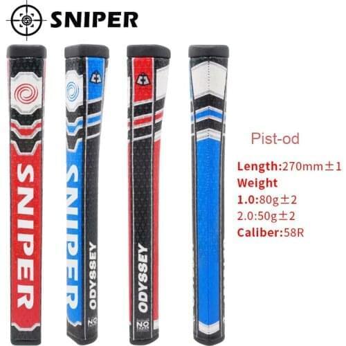 Wholesale Golf putter grip pu pistol contour swept the world golf grip club 10pcs