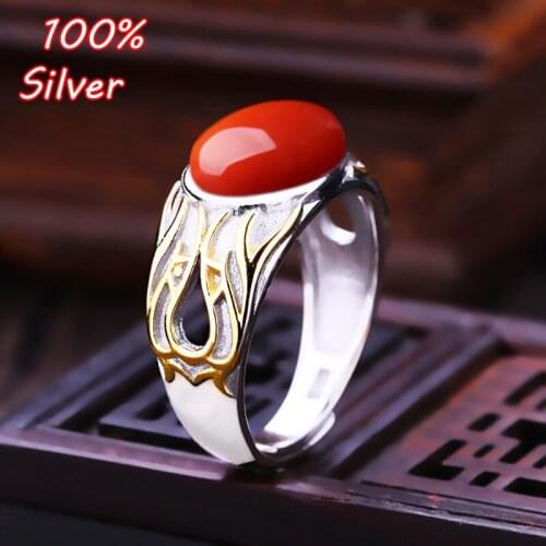 925 Sterling Silver Color Adjustable Ring Blank Settings Fitting 8*11mm Oval Cabochons Tray Jewelry Making