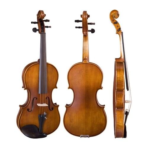 Yinfente 4/4 violin 4 string Full size Maple Spruce wood Free Violin Case Bow Sweet Sound Acoustic model Student or Profession