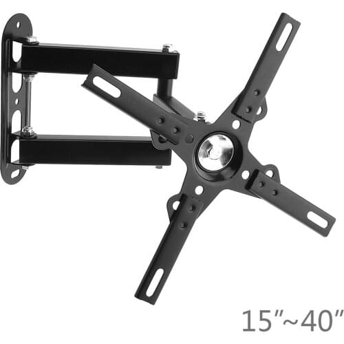 Adjustable 15KG TV Mount Cantilever Mount TV Frame Crystal TV Telescopic Rotating Display Pylon for 15-40 Inch LED / LCD TV