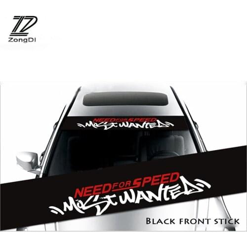 ZD For Kia Rio 3 Ceed Toyota Corolla 2008 Avensis C-HR RAV4 Mazda 3 6 Car Styling Windshield Window Sunshade Decal Sticker Cover