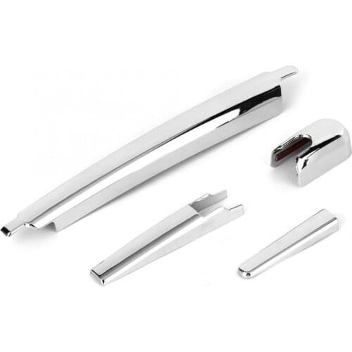 Car-styling 4pcs ABS Rear Windshield Wipers Cover Trim Fits for Hyundai Grand Starex H1 2019 car accessories