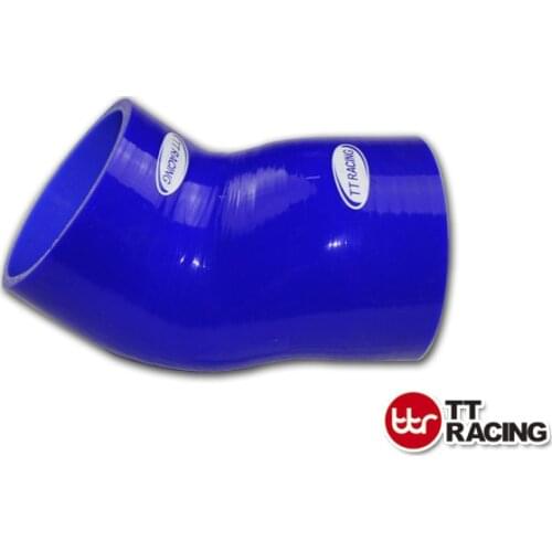TT1821BL - 80mm silicone airbox hose K for Subaru Impreza WRX GD/GG Forester SF5 SG5 - Blue