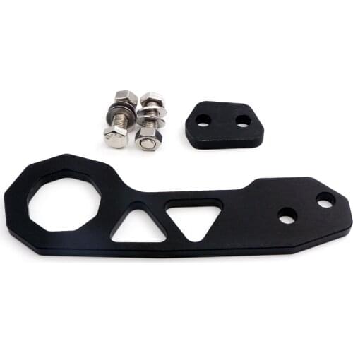 Universal Aluminium Alloy Car Rear Tow Hook Auto Fashionable Practical Racing Trailer Hook Car Accessories Parts