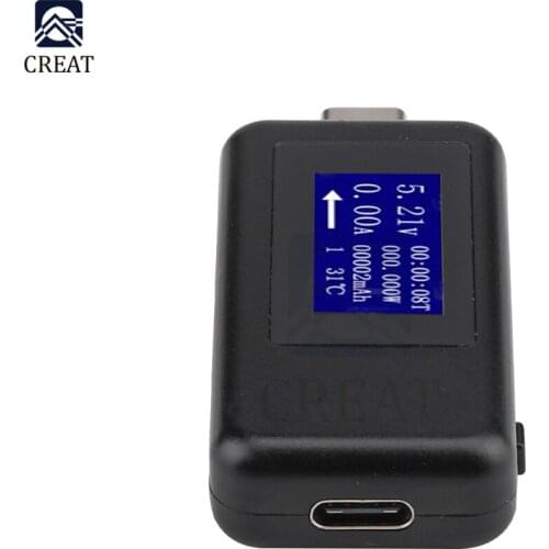 Type-c USB Tester DC Digital Voltmeter Amperimetro Voltage Current Meter Ammeter Detector Power Bank Charger Indicator