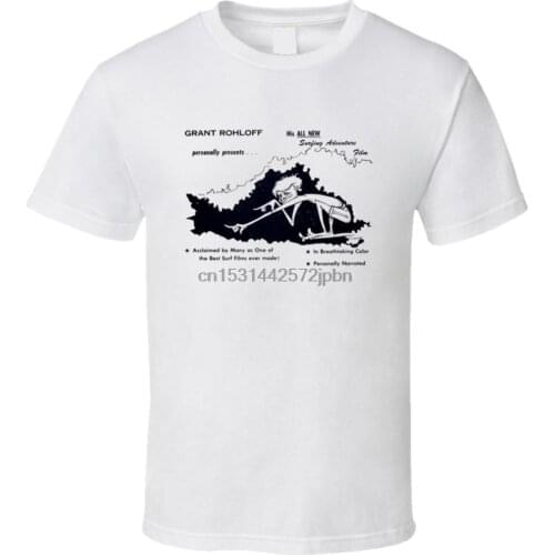 Vintage Surf T shirt For Surfers Only Film 2 1964