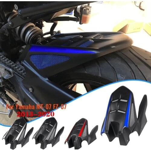 Motorcycle Rear Mudguard Tire Hugger Fender Plastic for Yamaha MT07 FZ07 MT-07 FZ-07 2013-2020 Accessories 2014 2015 2016 2017