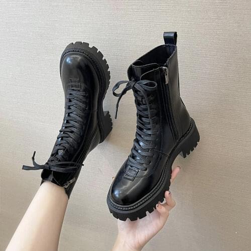 Women Snow Boots Beige Plush Warm Fur Causal Boots Shoes Sneakers Ankle Booties Platform Thick Sole Lace Up Winter boots