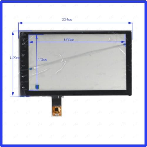 ZYS 400COF002 10.1inch capacitive compatible 224*128mm touchglass screen this is compatible Touchsensor