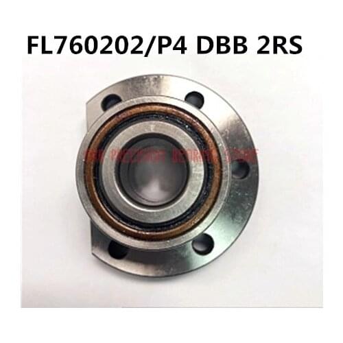 2021 1piece Of Fl760202/p4 Dbb 2rs With Flanged Screw Special Paired Integral Bearing Cnc Precision Machine Tool With Id:15 Mm