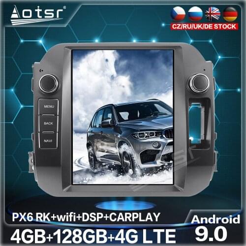 Car DVD Video Player For KIA Sportage 2016 - 2018 Radio Recorder Multimedia GPS Navigation 128GB Tesla Vertical Big Screen Unit