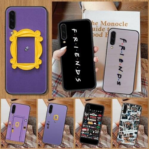 Tv Perk Coffee Friends Phone Case For Samsung Galaxy A 10 12 20E 21S 30 32 40 50 51 52 70 71 72 5 6 7 2016 2018 black pretty