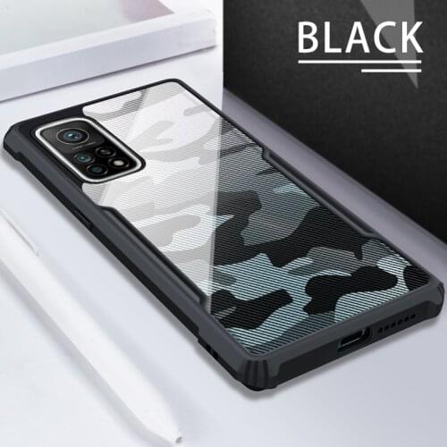 Rzants for Xiaomi Mi 10T MI 10T Pro Case Camouflage Airbag pumper Shockproof Casing Transparent Phone Shell Funda Soft Cover