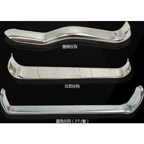 DEASIN High quality 1 pc Dental Mouth Opener Cheek Lip Retractor Stainless Steel Dental Metal Hook for Oral