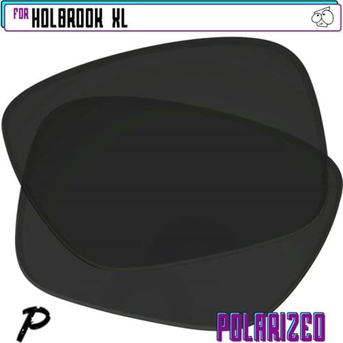 EZReplace Polarized Replacement Lenses for - Oakley Holbrook XL Sunglasses - Black P