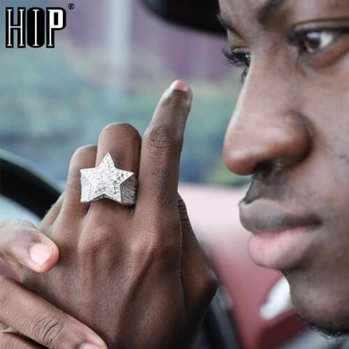 HIP Rings With Diamonds