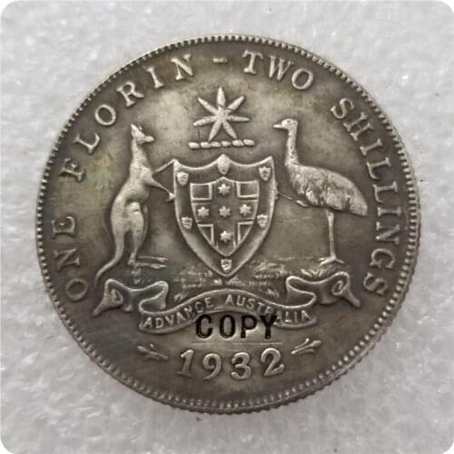 1932 AUSTRALIAN FLORIN COPY COIN