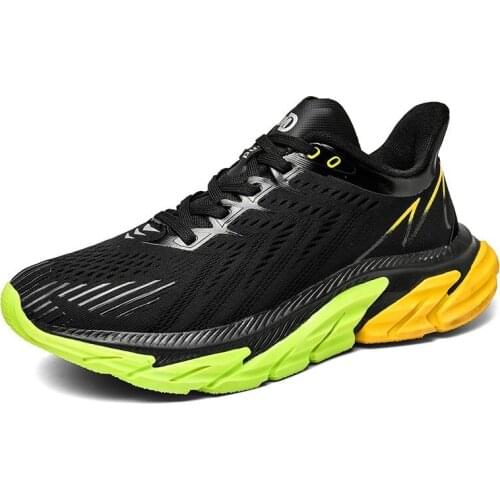Mens Flame Printed Sneakers Flying Weave Sports Shoes Comfortable Running Shoes Outdoor Men Athletic Shoes