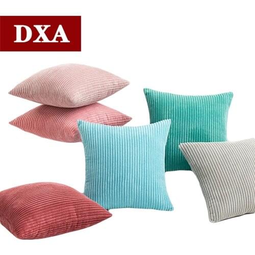 Soft Striped Corduroy Cushion Cover for Living Room Nordic Home Decor Throw Pillow Cover Sofa Pillowcase Decorative
