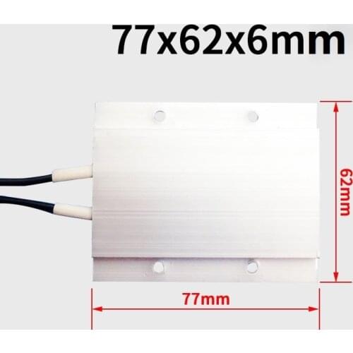 2PCS PTC Heating Element 12V 24V 110V 220V Constant Temperature Thermistor Air Heating Sensor Aluminum Hair Dryer Curlers Heater