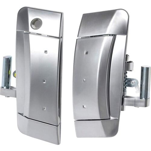 Outside Door Handle Silver Compatible with Nissan 350Z 03-09 80607-CD40B 80607-CD41E Parts Acc