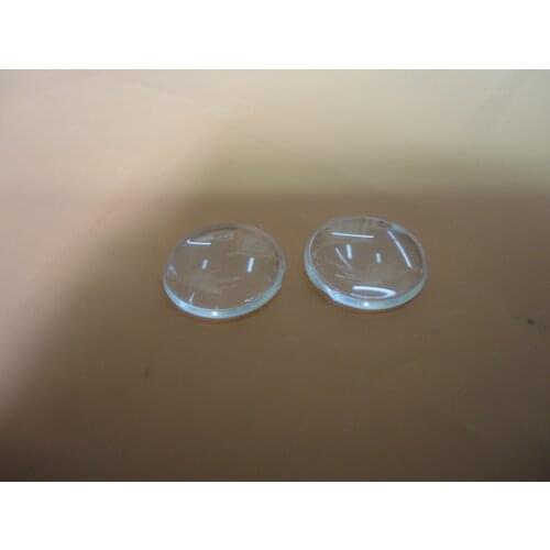 PMMA Double convex lens Diameter 15MM optical LED lens, focusing lens