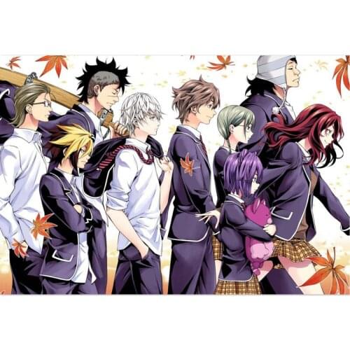 Shokugeki no Soma Poster Canvas Poster 30X45cm,40X60cm Art Home Decoration Cloth Fabric Wall Poster Print Silk Fabric